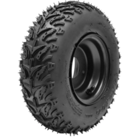 FR67 Off-Road Knobby Tire & Rim | 14X4.1-6 & 14X5-6