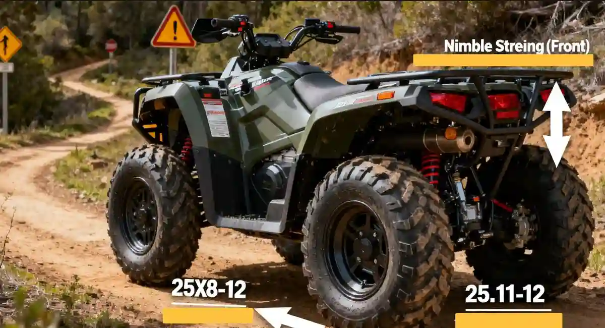 25x11-12 ATV Tires: The Pinnacle of Rear Wheel Design