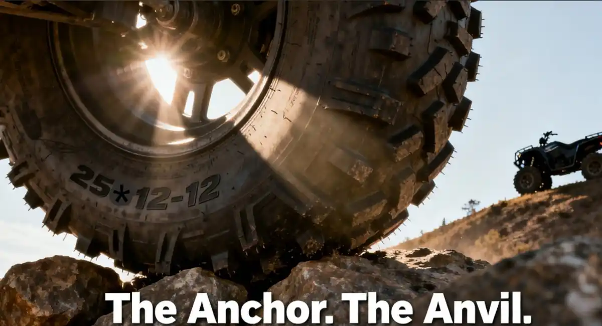 The 25x12-12 ATV Tire: The Fearless Anchor and Anvil
