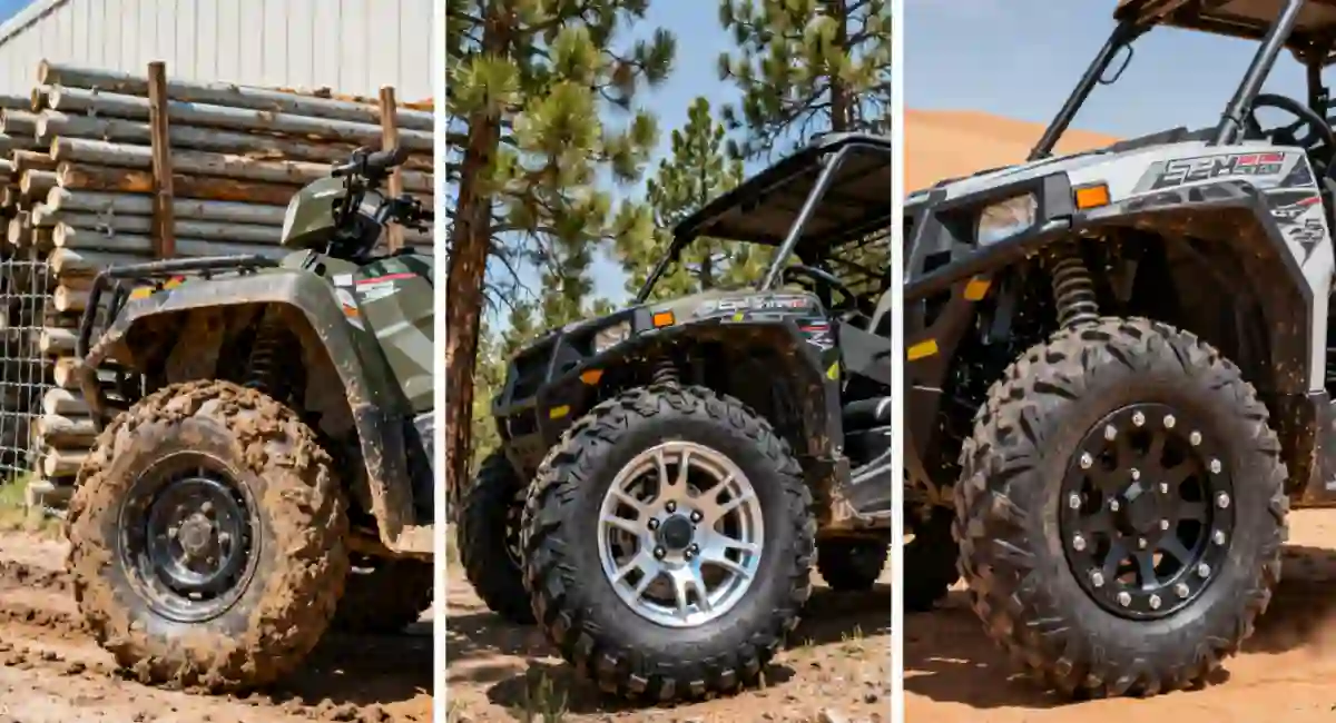 Il pneumatico ATV 25x12-12: l'ancora e l'incudine senza paura
