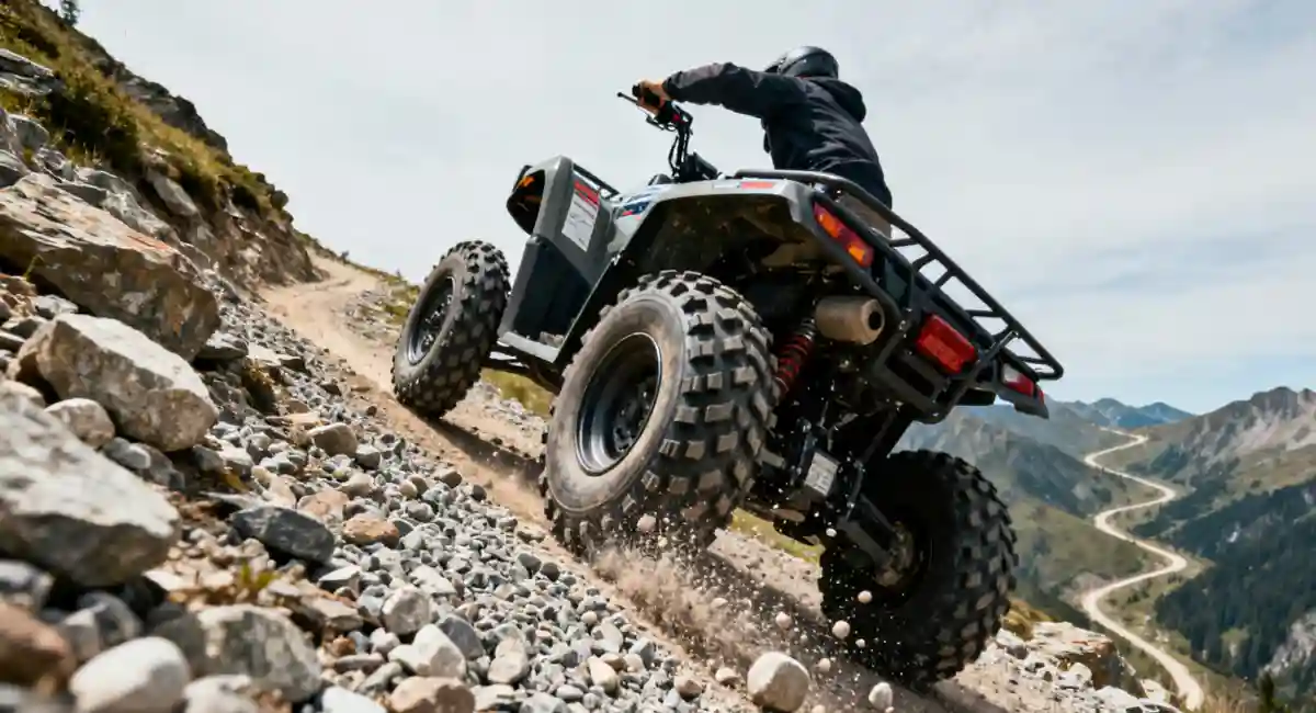 Il pneumatico ATV 25x12-12: l'ancora e l'incudine senza paura