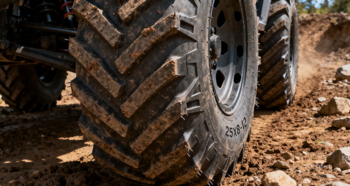 Pneumatici ATV 25x8-12: il capolavoro tecnico definitivo