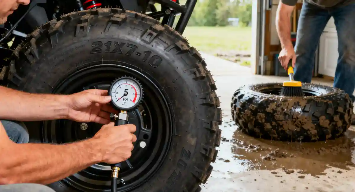 21x7-10 ATV Tire: A Study in Agility, Accuracy, and Excellence