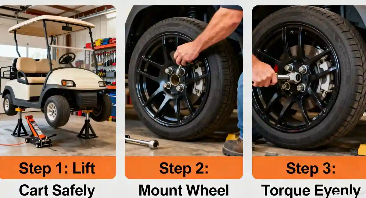 Low-Profile Golf Cart Tires: Sleek and Sporty