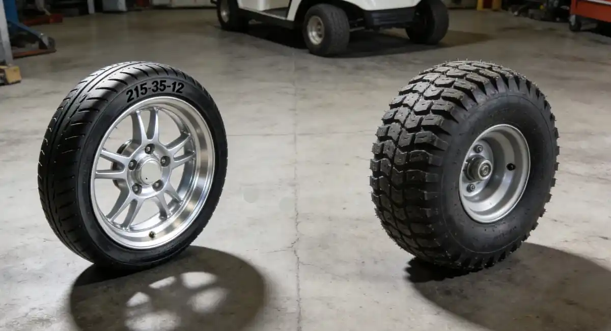 215/35-12 Golf Cart Tires: Superior Low-Profile Performance