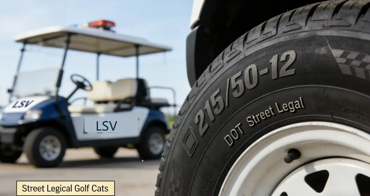 215/50-12 Golf Cart Tires - The Final Word in Comfort, Style and Performance