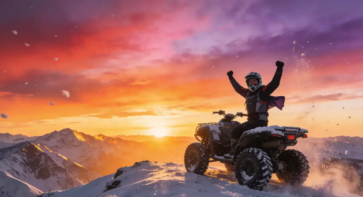The Best ATV Tires for Snow: Conquering the Frozen Frontier