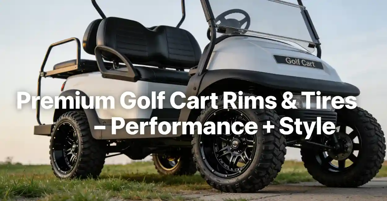 2026 China Golf Cart Rims and Tyres: Elevate Your Ride Perfectly