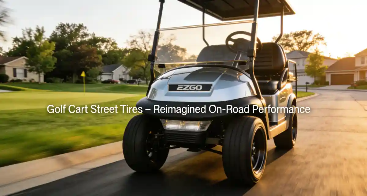 Golf Cart Street Tire: Performance, Safety, and Style on the Road