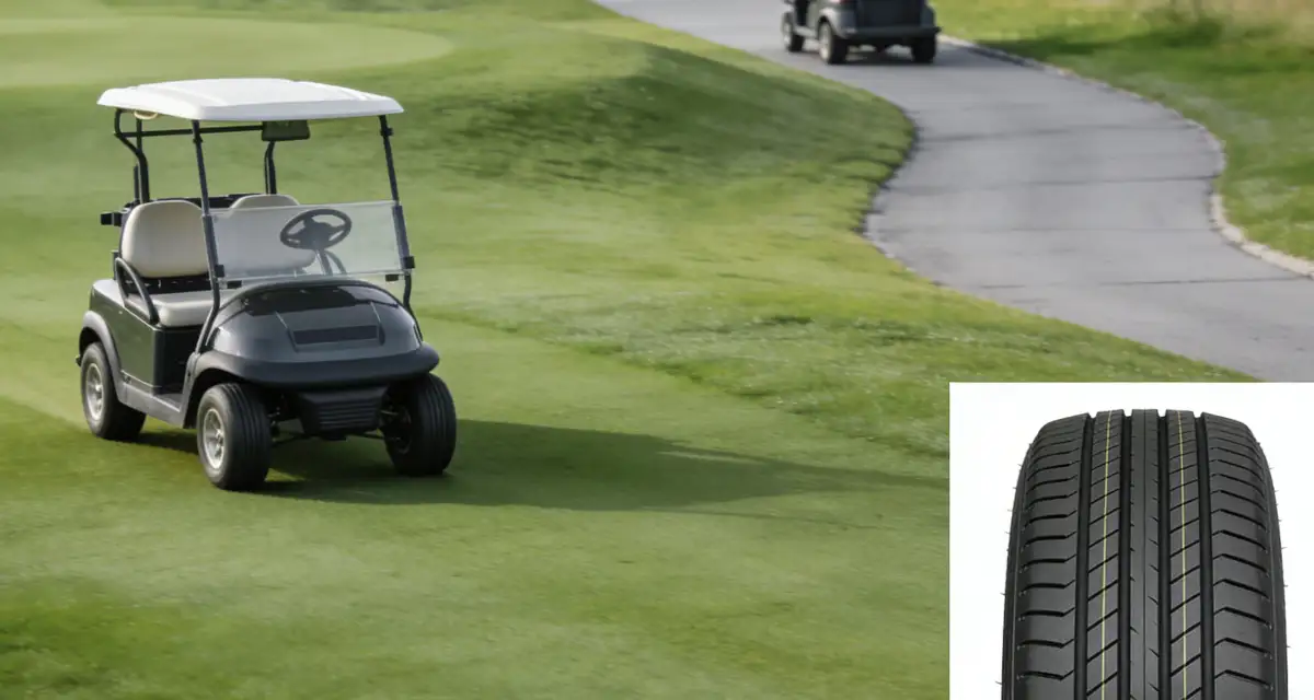 Pneumatici per carrello da golf con ruote: porta la tua guida alla perfezione