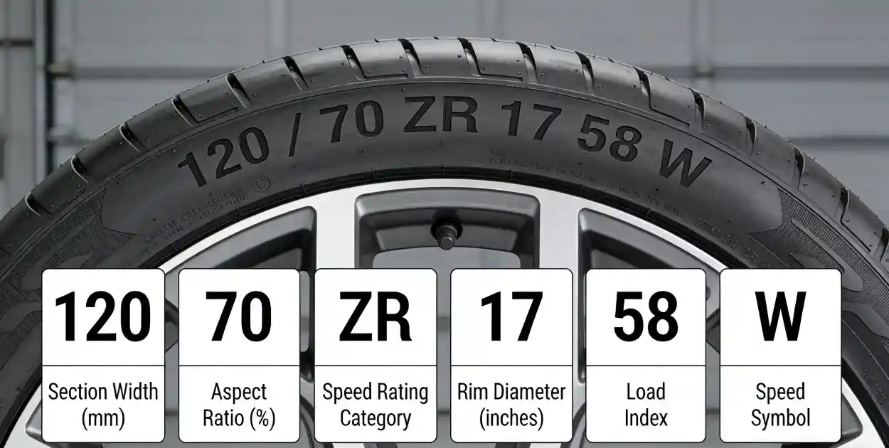 Mastering The Motorcycle Tire Numbers Confidently
